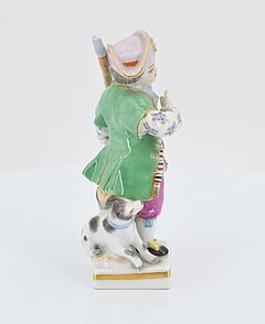 Meissen - Obsthaendlerin kleiner Kavalier und Tasse mit Untertasse, 73219-16, Van Ham Kunstauktionen