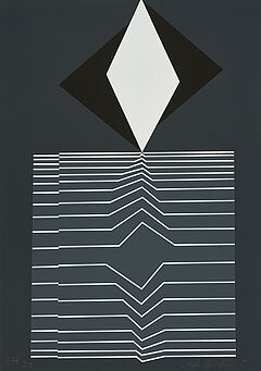 Victor Vasarely - Konvolut von 2 Serigrafien, 75363-4, Van Ham Kunstauktionen