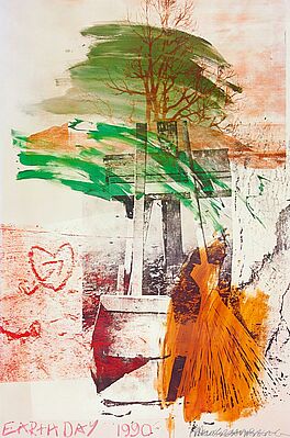 Robert Rauschenberg - EARTH DAY 1990, 60639-3, Van Ham Kunstauktionen