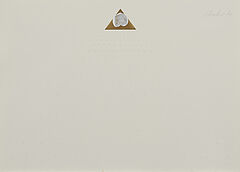 Guenther Uecker - Die Spitze der Pyramide, 65546-14, Van Ham Kunstauktionen