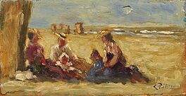 Evert Pieters - Familie am Strand, 75282-4, Van Ham Kunstauktionen