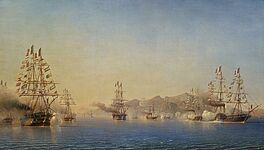 Antoine Leon Morel-Fatio - LArrive sur la Rade de Toulon du Prince President le 27 Aout 1852, 70001-816, Van Ham Kunstauktionen