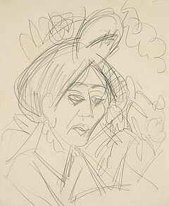 Ernst Ludwig Kirchner - Portrait, 79973-9, Van Ham Kunstauktionen