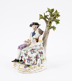 Meissen - Schaeferpaar am Baum, 79918-12, Van Ham Kunstauktionen