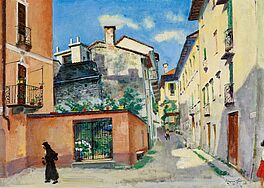 Eugen Spiro - Strasse in Orta II, 68197-1, Van Ham Kunstauktionen