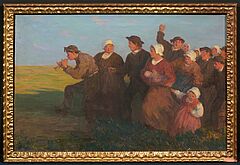 Eduard von Gebhardt - Tanzende Bauern, 73338-8, Van Ham Kunstauktionen