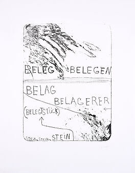 Jimmie Durham - Belegstueck II, 76700-5, Van Ham Kunstauktionen