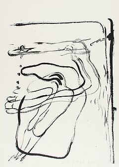 Joseph Beuys - Spur I 4 Blaetter aus einer Mappe mit 9 Arbeiten, 56801-4027, Van Ham Kunstauktionen