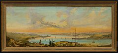 Unbekannter Kuenstler - Der Bosporus mit Istanbul im Abendlicht, 79928-2, Van Ham Kunstauktionen