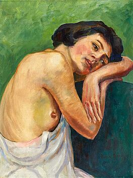 Eugen Spiro - Traeumendes Maedchen im Neglige, 76192-6, Van Ham Kunstauktionen