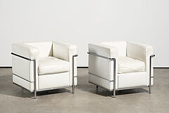 Cassina - Paar Sessel LC2, 77970-48, Van Ham Kunstauktionen