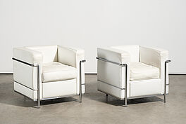 Cassina - Paar Sessel LC2, 77970-48, Van Ham Kunstauktionen