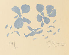 Georges Braque - Fleurs bleues Aus Si je mourais la-bas, 61174-87, Van Ham Kunstauktionen