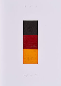 Gerhard Richter - Schwarz Rot Gold I, 75280-141, Van Ham Kunstauktionen