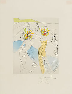 Salvador Dali - Femmes-fleurs au piano Aus Hippies, 73172-18, Van Ham Kunstauktionen