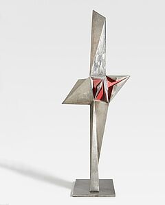 Volkmar Haase - Skulptur mit rotem Kern, 57898-2, Van Ham Kunstauktionen