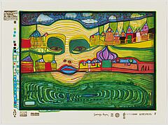 Friedensreich Hundertwasser - Look at it on a Rainy Day, 79925-1, Van Ham Kunstauktionen