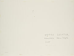 Jerry Zeniuk - Ohne Titel, 77632-17, Van Ham Kunstauktionen