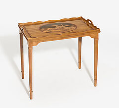 Deutschland - Tablett-Tisch mit jagdlichem Motiv, 73361-15, Van Ham Kunstauktionen