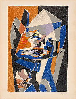 Gino Severini - Abstrahiertes Stillleben, 76377-2, Van Ham Kunstauktionen