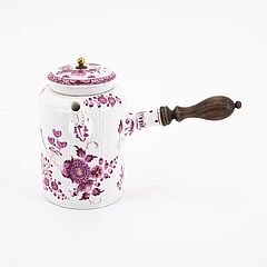 Meissen - Gruppe von 6 Objekten mit Purpurdekor, 76821-107, Van Ham Kunstauktionen