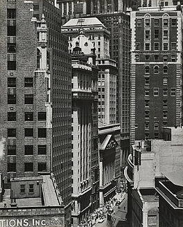 Andreas Feininger - Nassau Street New York 1950, 75184-15, Van Ham Kunstauktionen