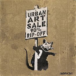 NOT BANKSY and NOT BY BANKSY Stot21STCplanB - Urban Art Sale 90 Rip Off, 66998-5, Van Ham Kunstauktionen