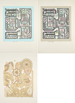 Eduardo Paolozzi - Konvolut von 3 Druckgrafiken, 77404-59, Van Ham Kunstauktionen