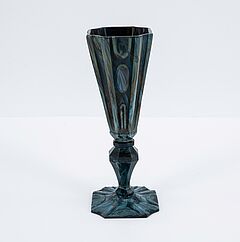Northern Bohemia or Silesia - Praechtiger Pokal aus Achatglas, 76417-4, Van Ham Kunstauktionen