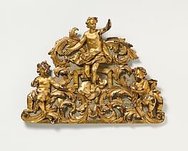 Dekorationselement mit Genius und Amoretten, 76849-13, Van Ham Kunstauktionen