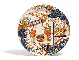 Delft - Teller mit Chinoiserie, 64541-30, Van Ham Kunstauktionen