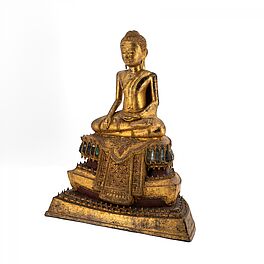 Buddha Shakyamuni in Bhumisparsha mudra, 79955-41, Van Ham Kunstauktionen