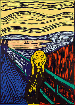 Andy Warhol - The Scream after Munch, 79898-2, Van Ham Kunstauktionen