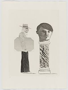 David Hockney - The Student, 73743-45, Van Ham Kunstauktionen