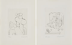 Konrad Klapheck - Konvolut von 2 Radierungen, 65546-218, Van Ham Kunstauktionen