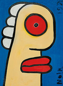 Thierry Noir - Red Lips, 77002-1, Van Ham Kunstauktionen