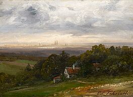 Carl Ludwig Fahrbach - Blick auf Koeln, 55685-1, Van Ham Kunstauktionen