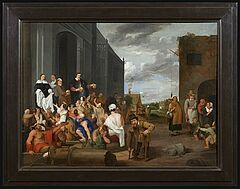 Mattheus van Helmont - Die Armenspeisung, 300013-9, Van Ham Kunstauktionen