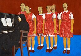 Jaroslaw Modzelewski - Caritas - dziewczynki Caritas girls, 68003-353, Van Ham Kunstauktionen