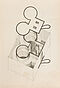 Claes Oldenburg - Geometric Mouse Stamp Projected onto Ground Plan of<br >the Mouse Museum, 79527-371, Van Ham Kunstauktionen