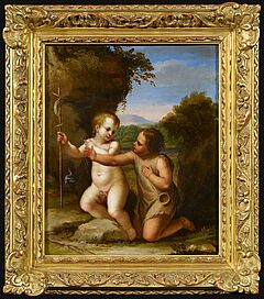 Italian School - Christus und Johannes als Knaben, 69745-1, Van Ham Kunstauktionen