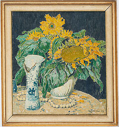 Joseph Kohlschein dJ - Stillleben mit Sonnenblumen, 69801-4, Van Ham Kunstauktionen