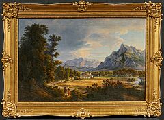 Johann Joachim Faber - Der Hohe Goell und der Untersberg bei Salzburg, 76356-2, Van Ham Kunstauktionen