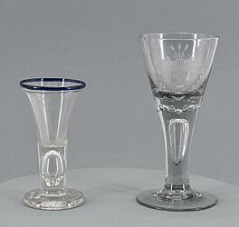 Wachtmeisterglas und Weinpokal, 75372-56, Van Ham Kunstauktionen