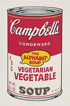 Andy Warhol - Campbells Soup II Vegetarian Vegetable Soup, 79294-2, Van Ham Kunstauktionen