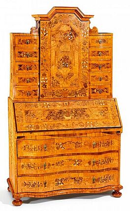 Barock Schreibschrank a deux corps, 56025-1, Van Ham Kunstauktionen