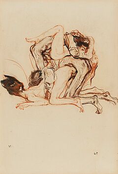 Leo Putz - Ohne Titel Mappe mit 14 erotischen Zeichnungen, 69606-1, Van Ham Kunstauktionen