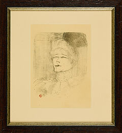 Henri de Toulouse-Lautrec - Jeanne Granier Aus Portraits dActeurs et dActrices Treize Lithographies, 77671-19, Van Ham Kunstauktionen