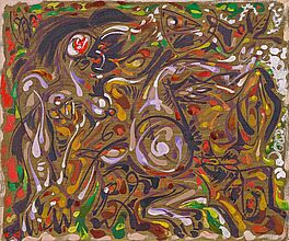 Andre Masson - Frenesie, 70037-3, Van Ham Kunstauktionen