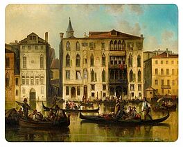 Josef Carl Berthold Puettner - Canale Grande, 54880-1, Van Ham Kunstauktionen